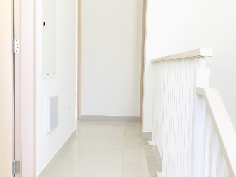 Modern Hallway with Natural Light