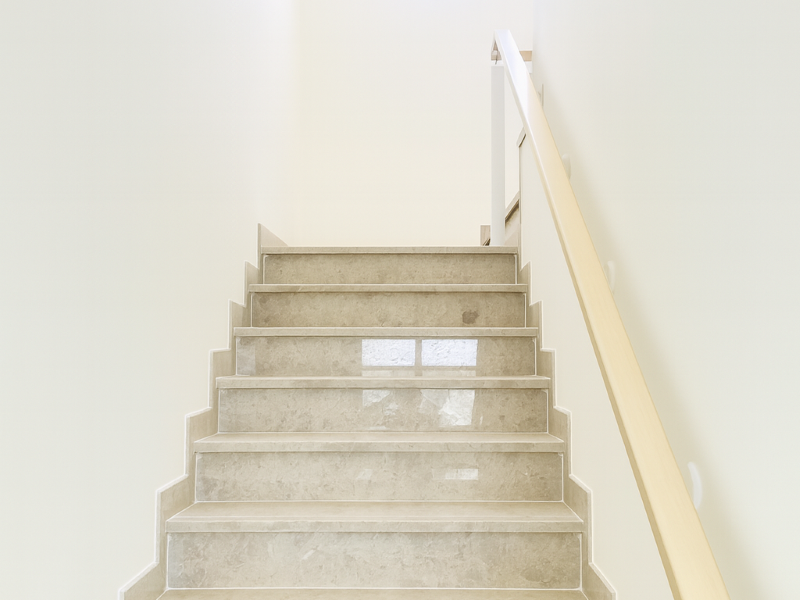 Modern Staircase with Natural Light