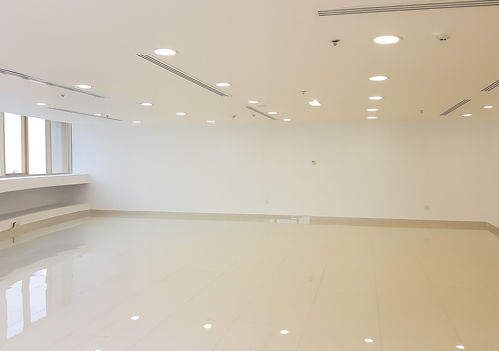 Spacious Minimalist Office Interior