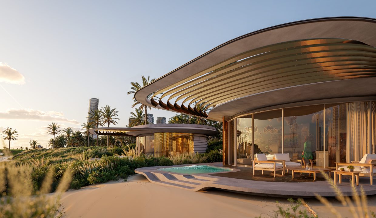 Beach Villa Close up